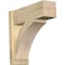 Ekena Millwork Thorton Block Rough Sawn Outlooker, Douglas Fir, 8"W x 22"D x 22"H OUT08X22X22THR05RDF - alternate 1